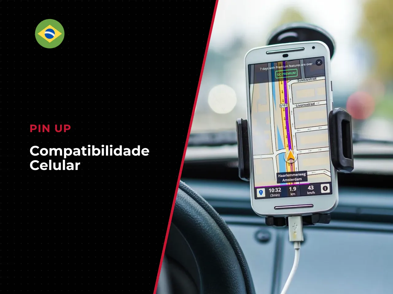 Compatibilidade em celular e navegação rápida