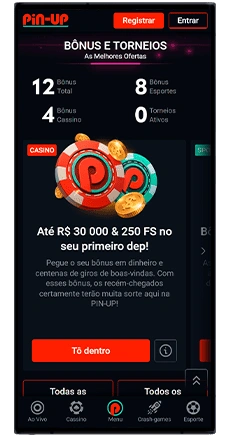 pin up casino bonus